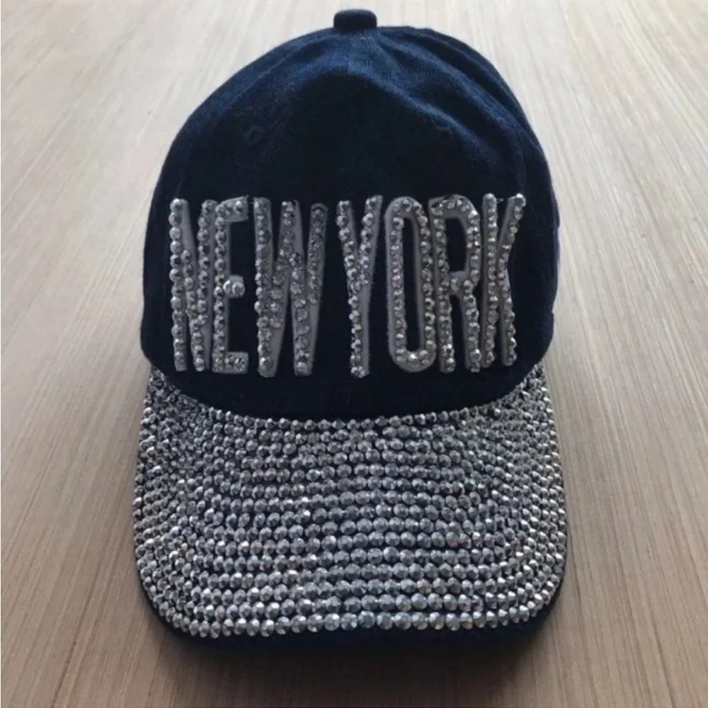 NEW YORK Blue Denim Chambray Cap